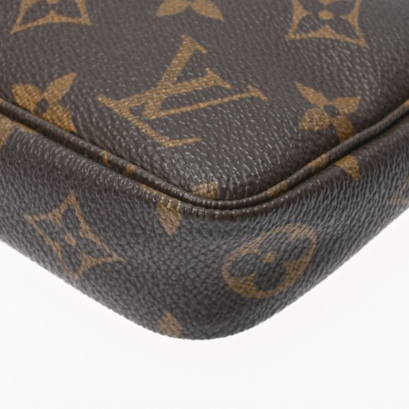 LOUIS VUITTON Monogram Pochette Accessoire Brown M51980 Women's Canvas - Picture 7 of 10